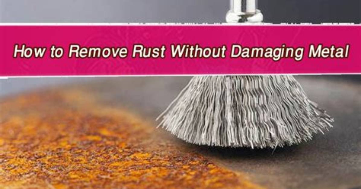 How to Remove Rust from Slate