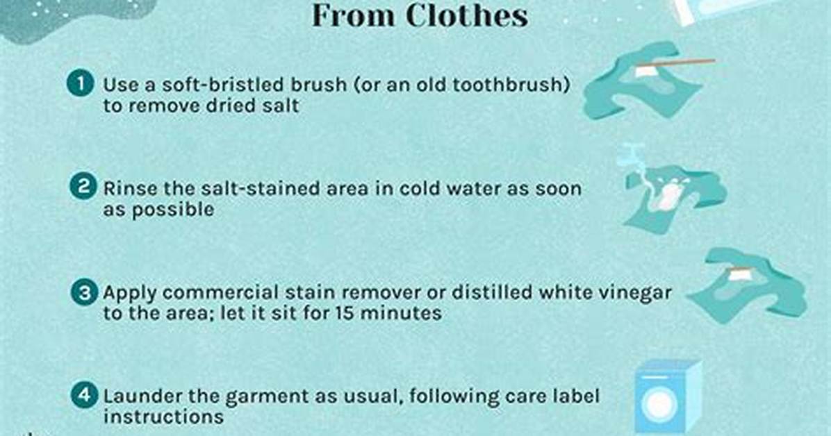 How to Remove Salt Stains From