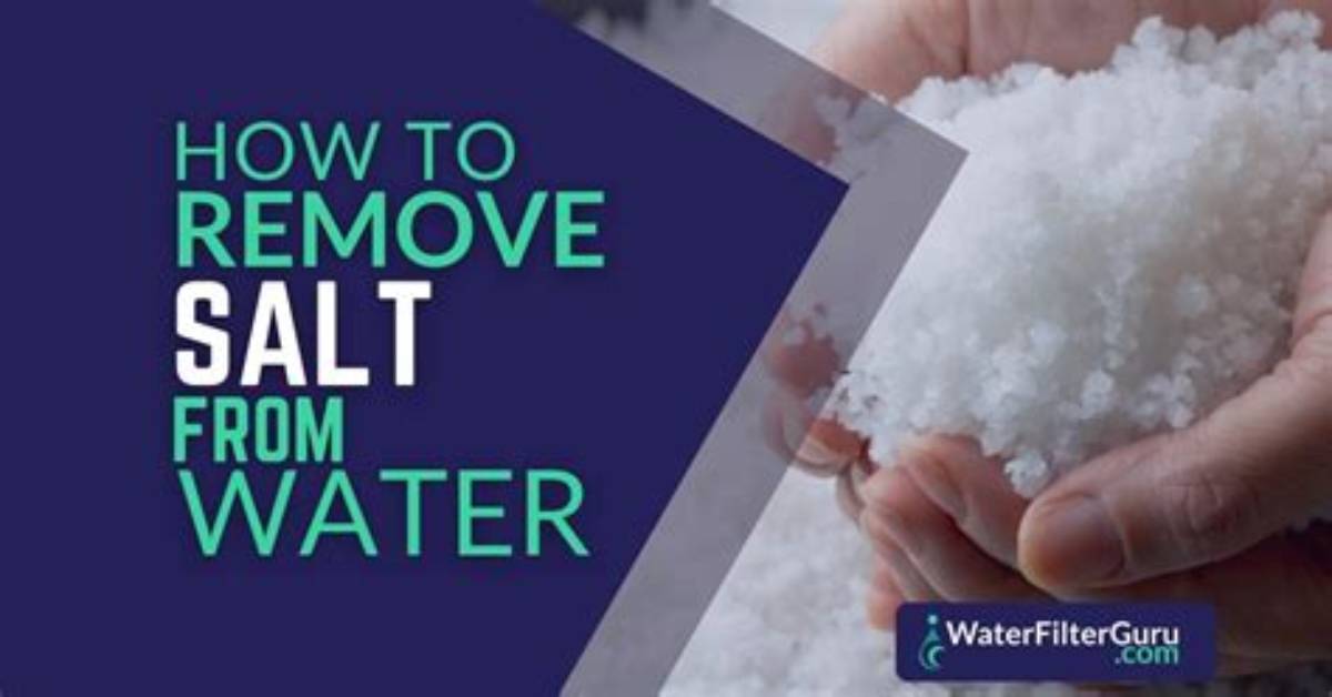 How to Remove Salt