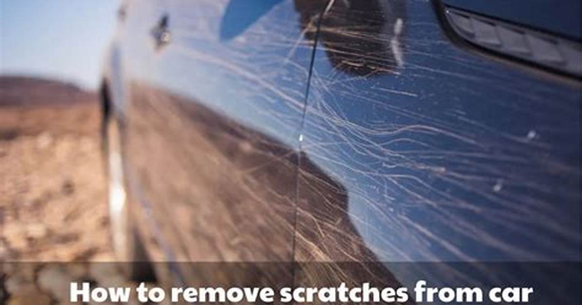 How to Remove Scratches From