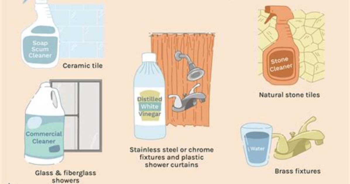 How to Remove Soap Scum from Shower Doors and Walls with Common Household