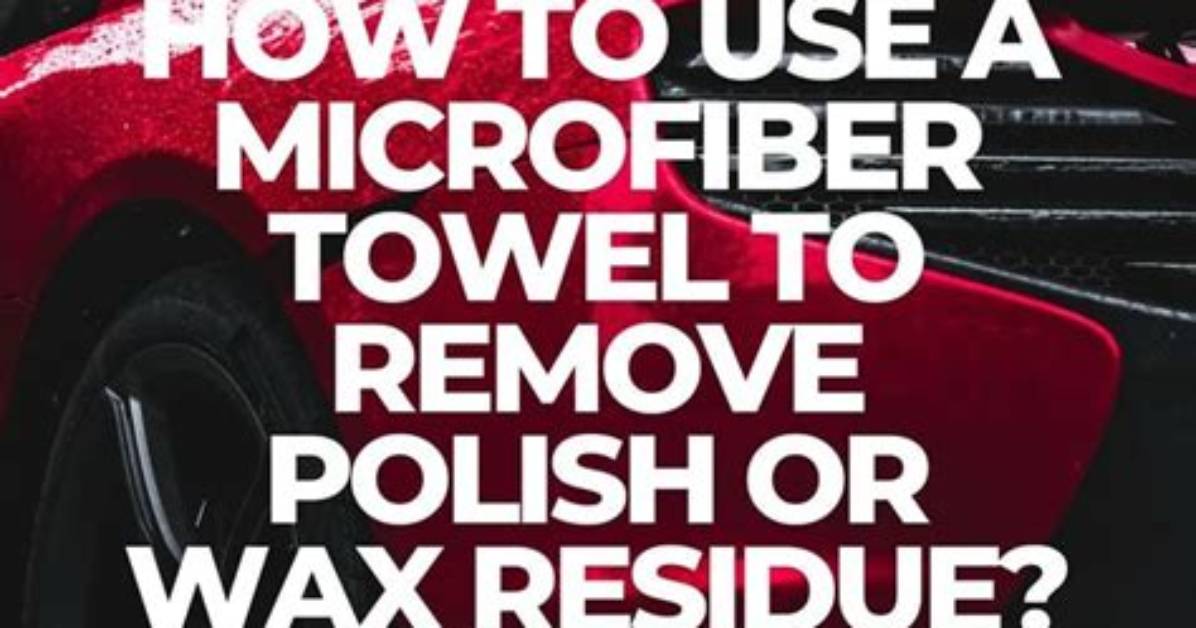 How to Remove Spilled Wax from Microfiber