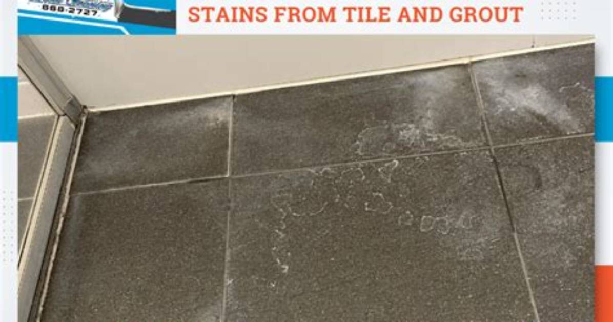 How to Remove Stains from Tile And