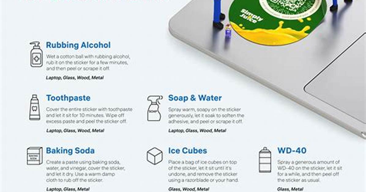How to Remove Stickers