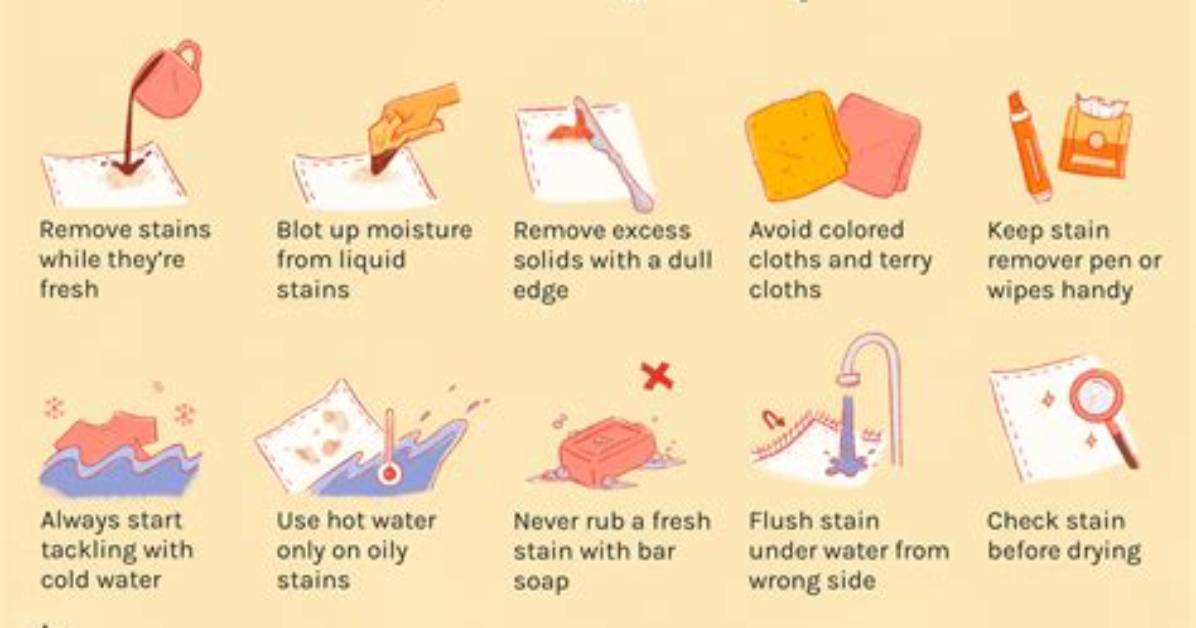 How to Remove Stubborn Stains With