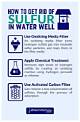How to Remove Sulfur Smell from Well Water