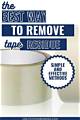 How to Remove Tape from a Stainless Steel Fridge