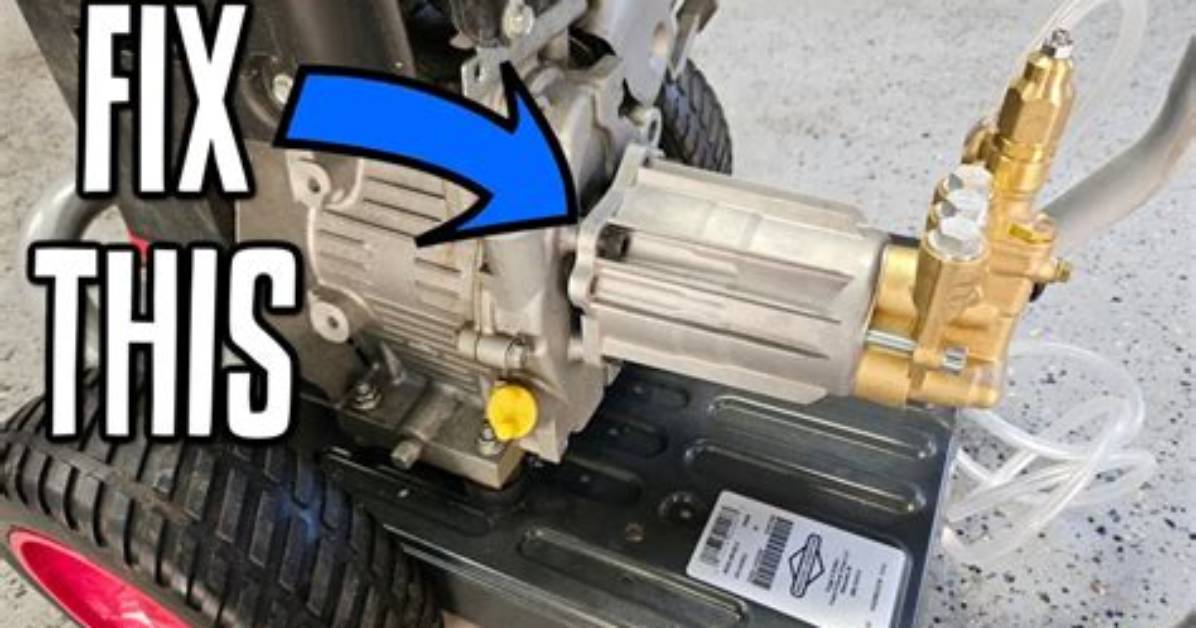 How to Remove the Pressure Washer