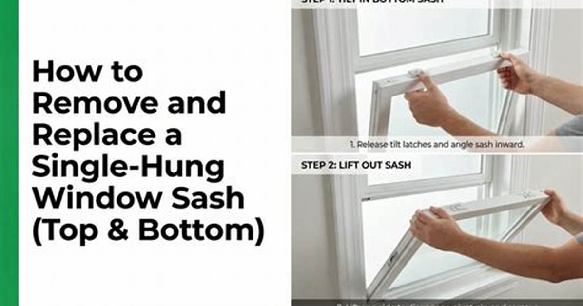 How to Remove the Sash On