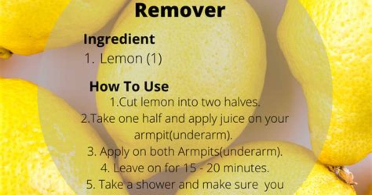 How to Remove the Smell Of