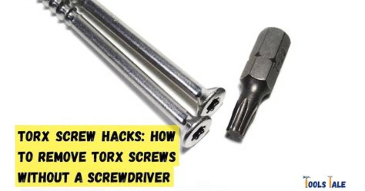 How to Remove Torx