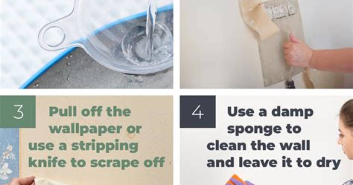 How to Remove Wallpaper Using a Steam Iron