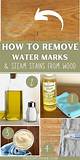 How to Remove Water Stains from a Polyester Cotton Couch