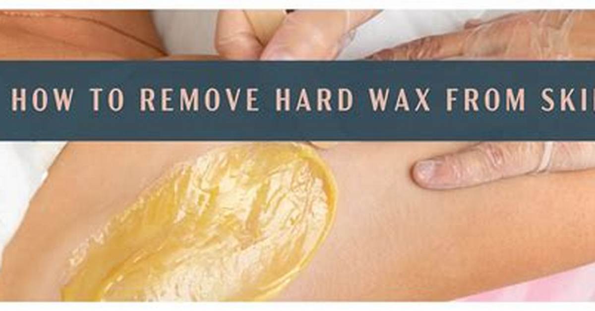How to Remove Wax From