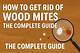 How to Remove Wood Mites from a Wood Table