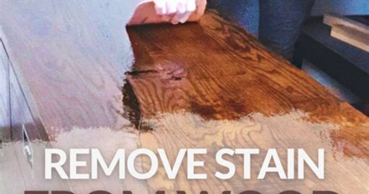 How to Remove Wood Stain from Bathroom