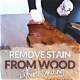 How to Remove Wood Stain from Bathroom Porcelain
