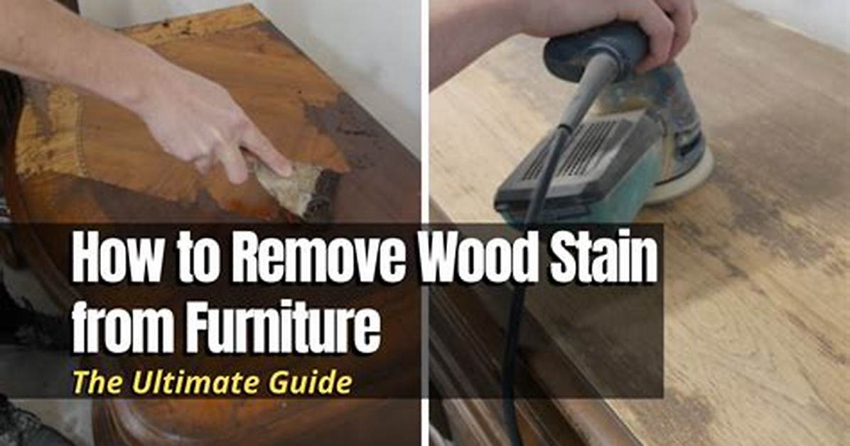 How to Remove Wood