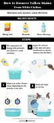 How to Remove Yellow Stains from White Shirt