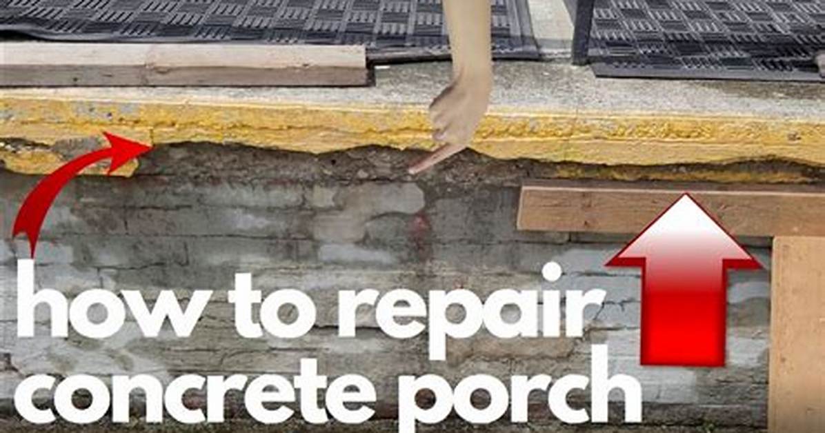 How to Repair a Porch