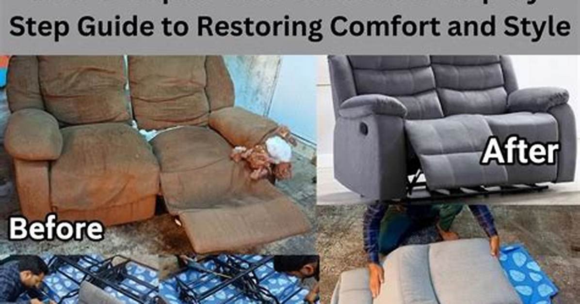 How to Repair a Sofa