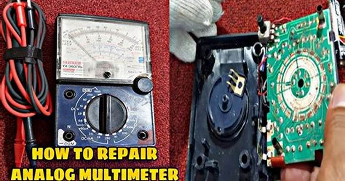 How to Repair an Analog Multimeter