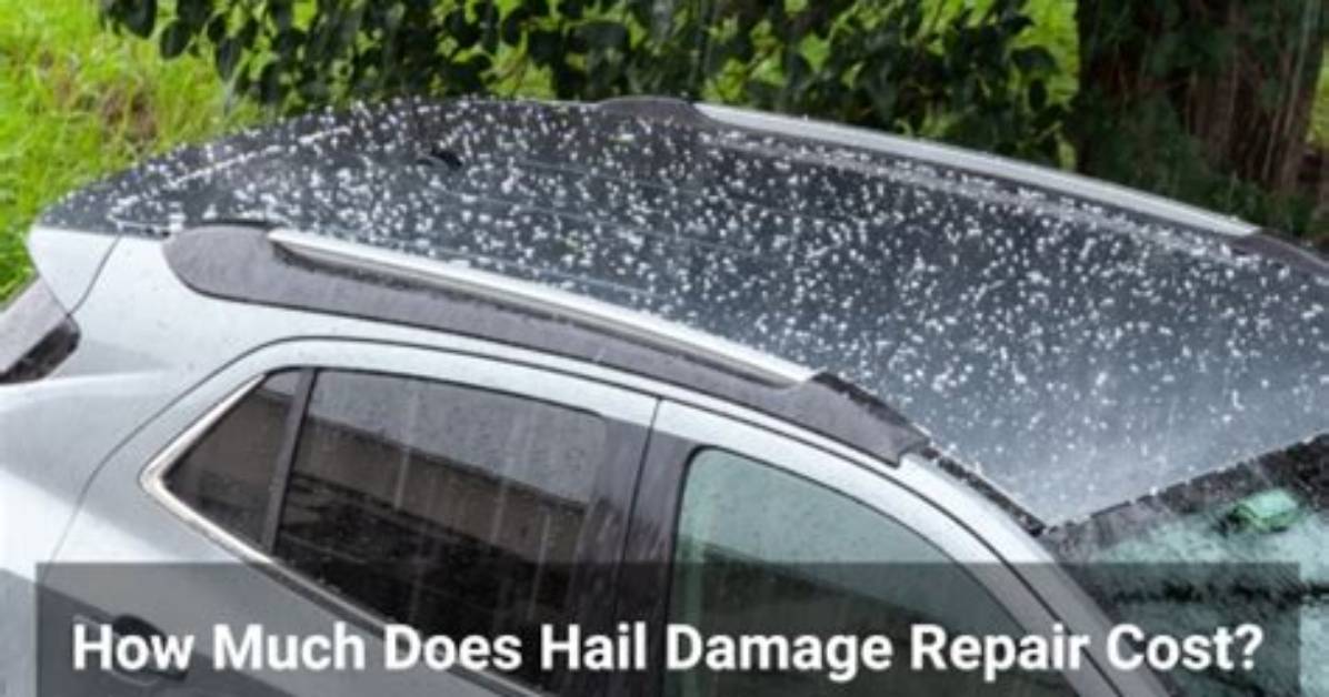 How to Repair Hail Damage On