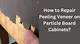 How to Repair Peeling Veneer on Particleboard Cabinets