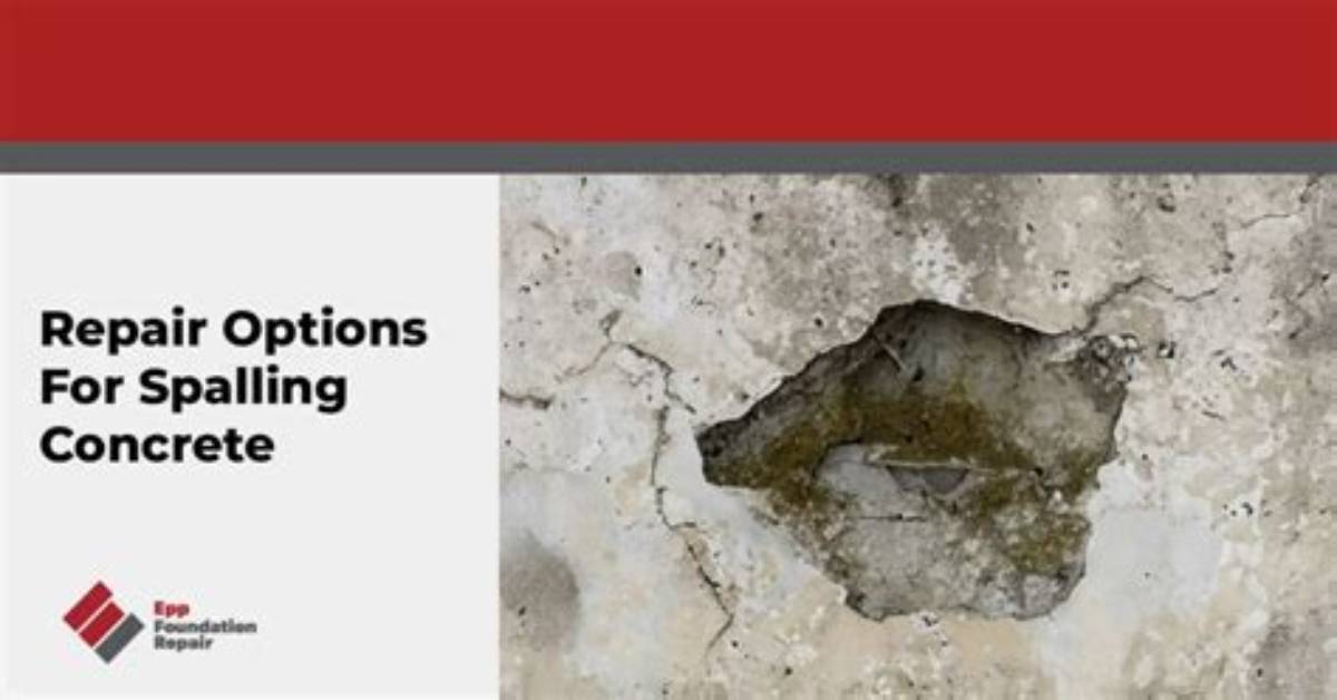 How to Repair Spalled Concrete Basement Walls