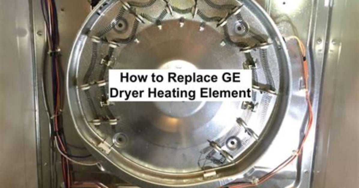 How to Replace a Dryer Heating