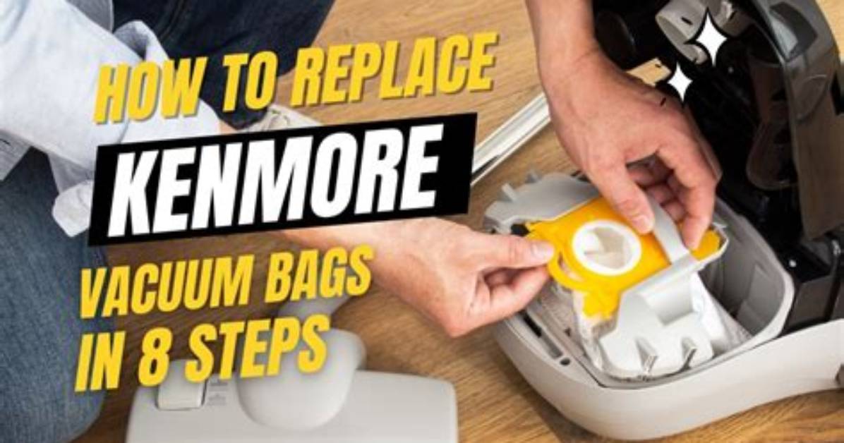 How to Replace a Kenmore Canister Vacuum Belt