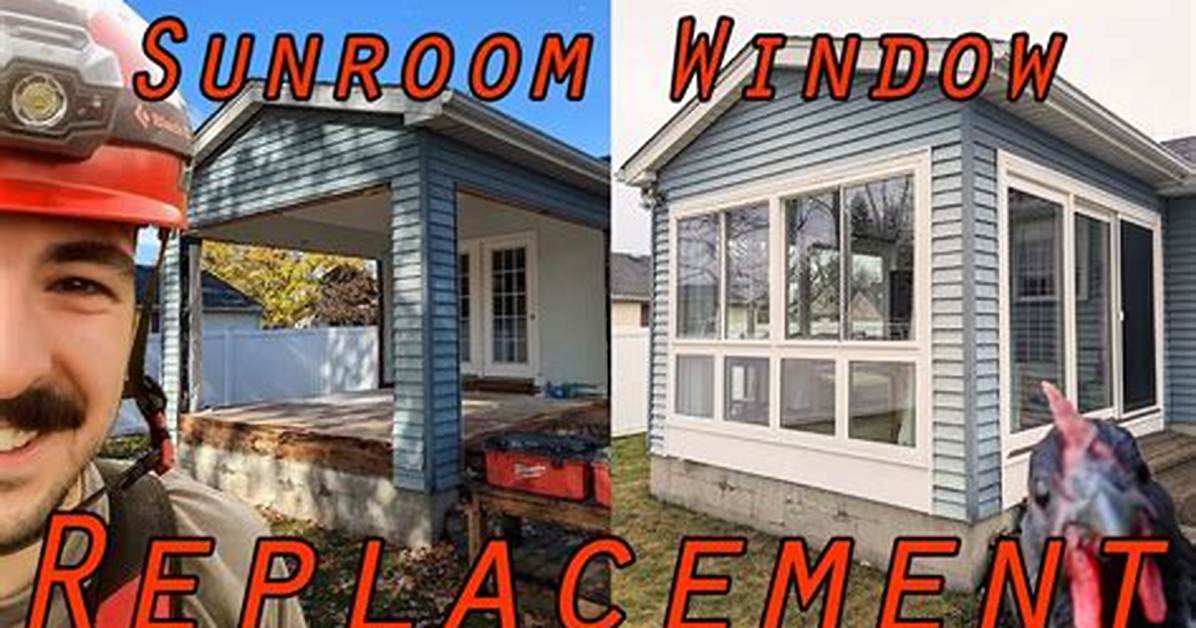 How to Replace a Sunroom