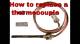 How to Replace a Thermo Coupling on a Stove