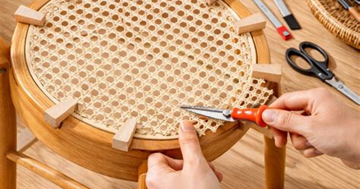 How to Replace Chair Cane With