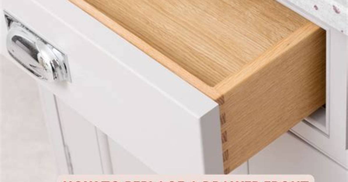 How to Replace Drawer