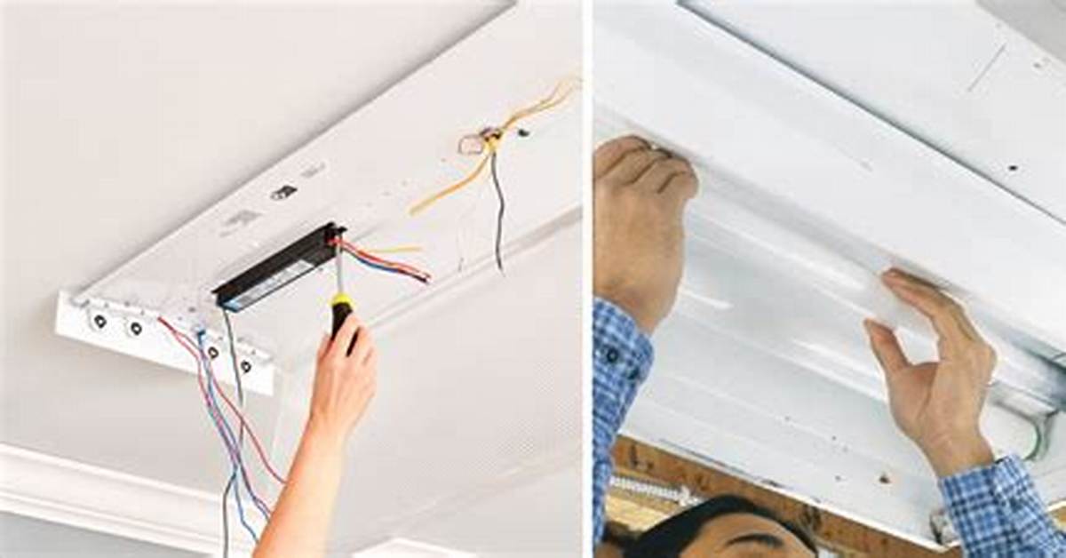 How to Replace Fluorescent