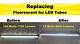 How to Replace T12 with T10 Fluorescent Tubes