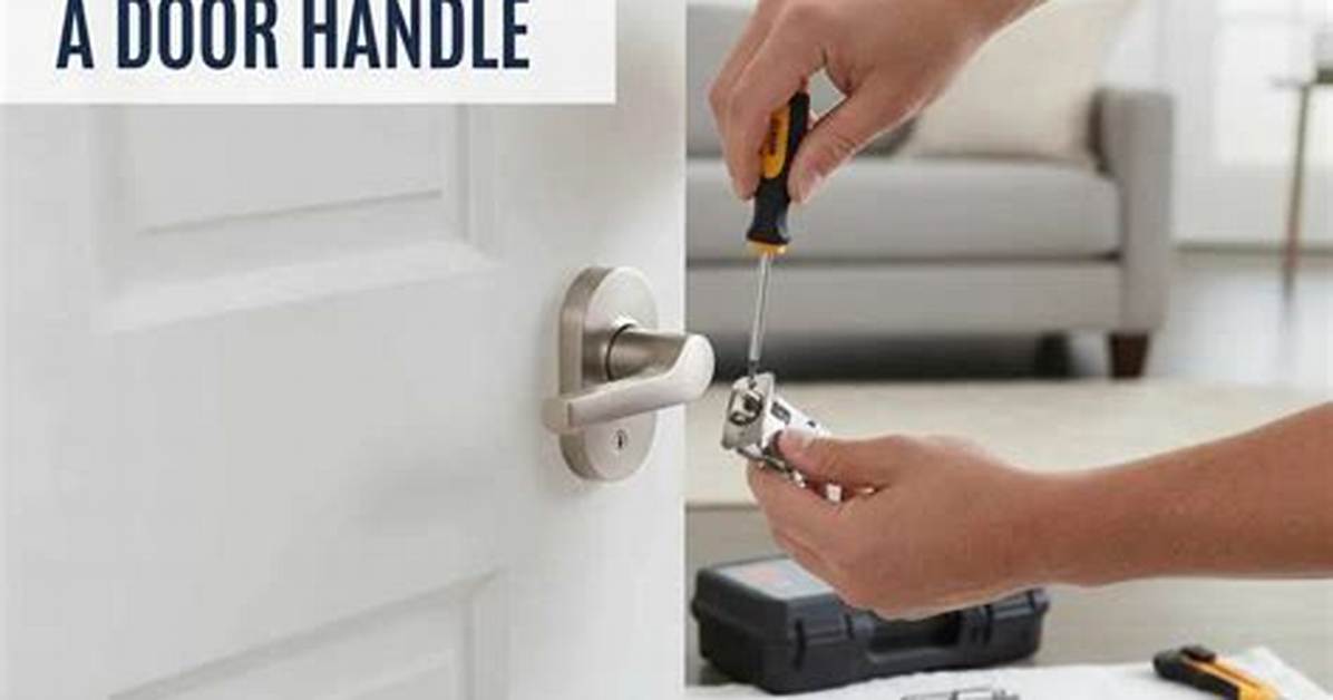 How to Replace the Door Handle on a Kenmore Elite He3 Dryer