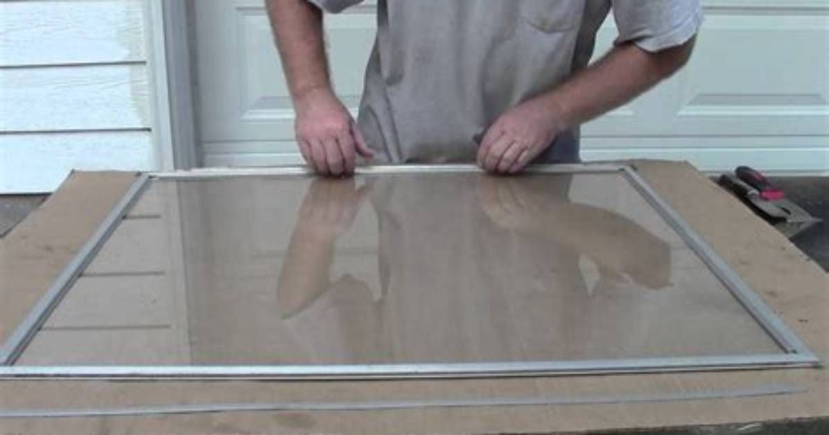 How to Replace the Storm Window in a Pella Storm