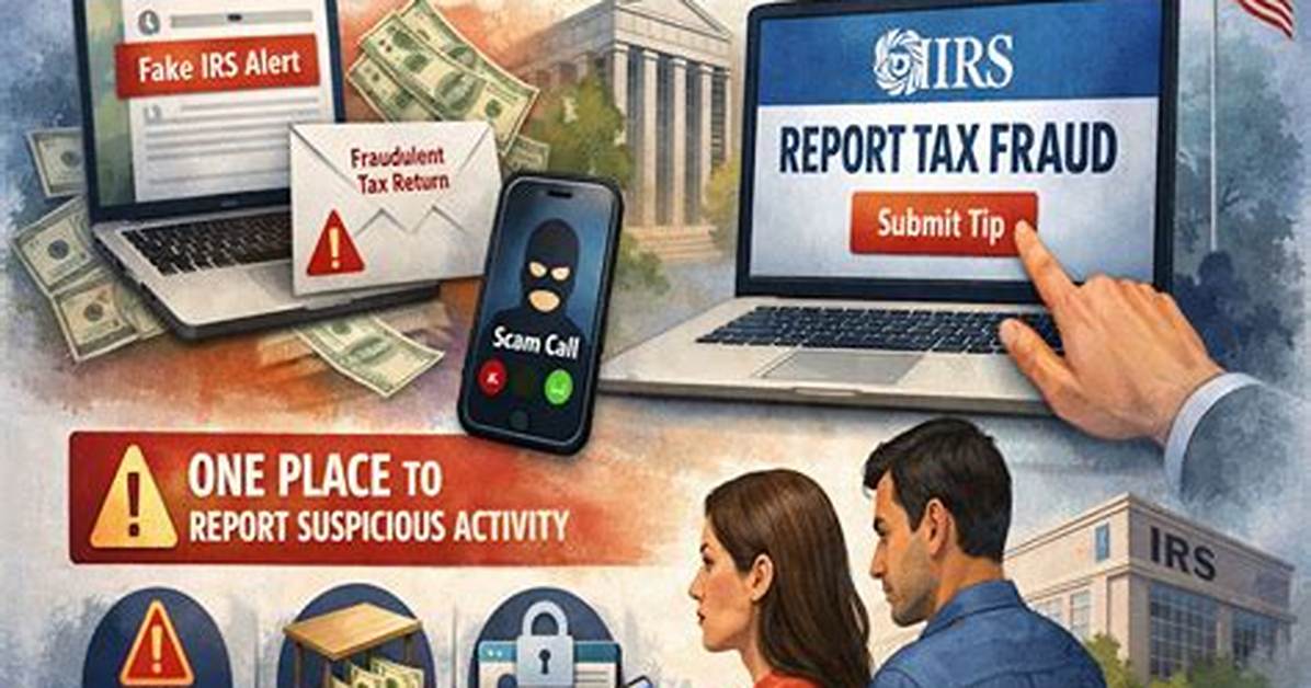 How to Report Suspected Tax Fraud or Identity Theft?