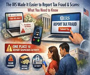 How to Report Suspected Tax Fraud or Identity Theft?