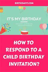 How to Respond to a Birthday Invite: a Complete Guide