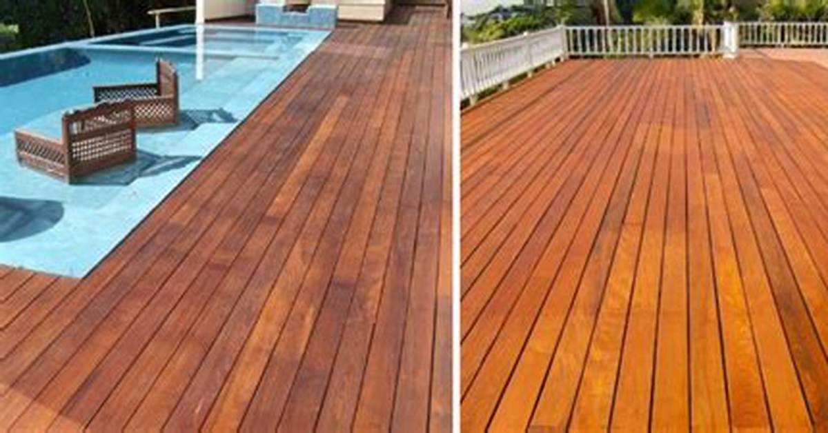 How to Restore an Ipe Deck