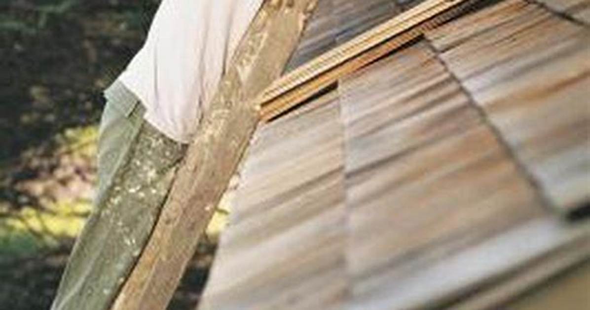 How to Restore Blackened Cedar Shake