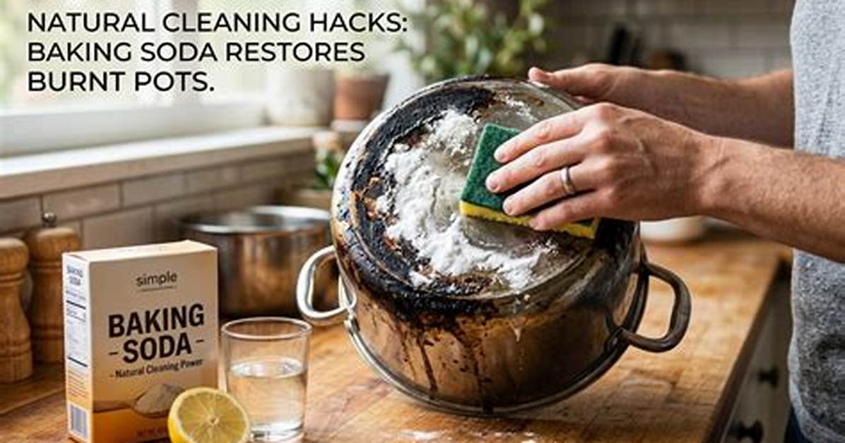 How to Restore Burnt Pots And