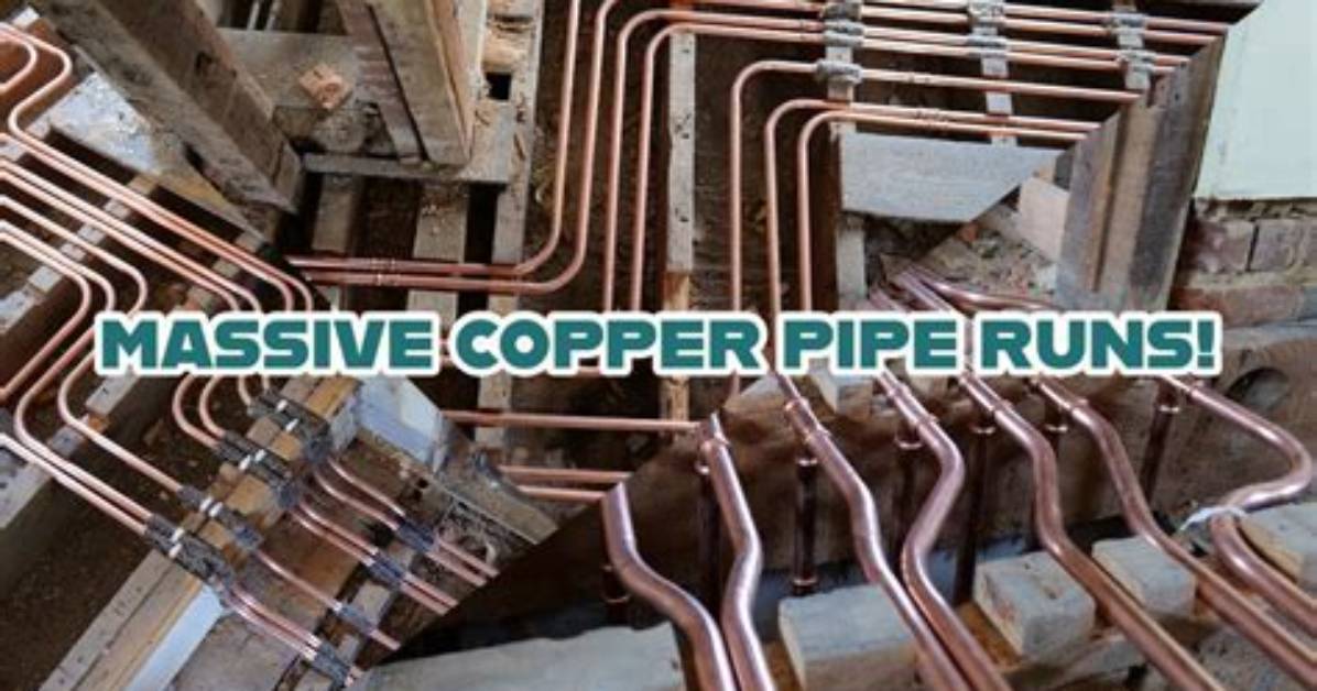 How to Run Copper Pipe in a Metal Stud