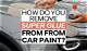 How to Safely Remove Paint or Glue from Plastics