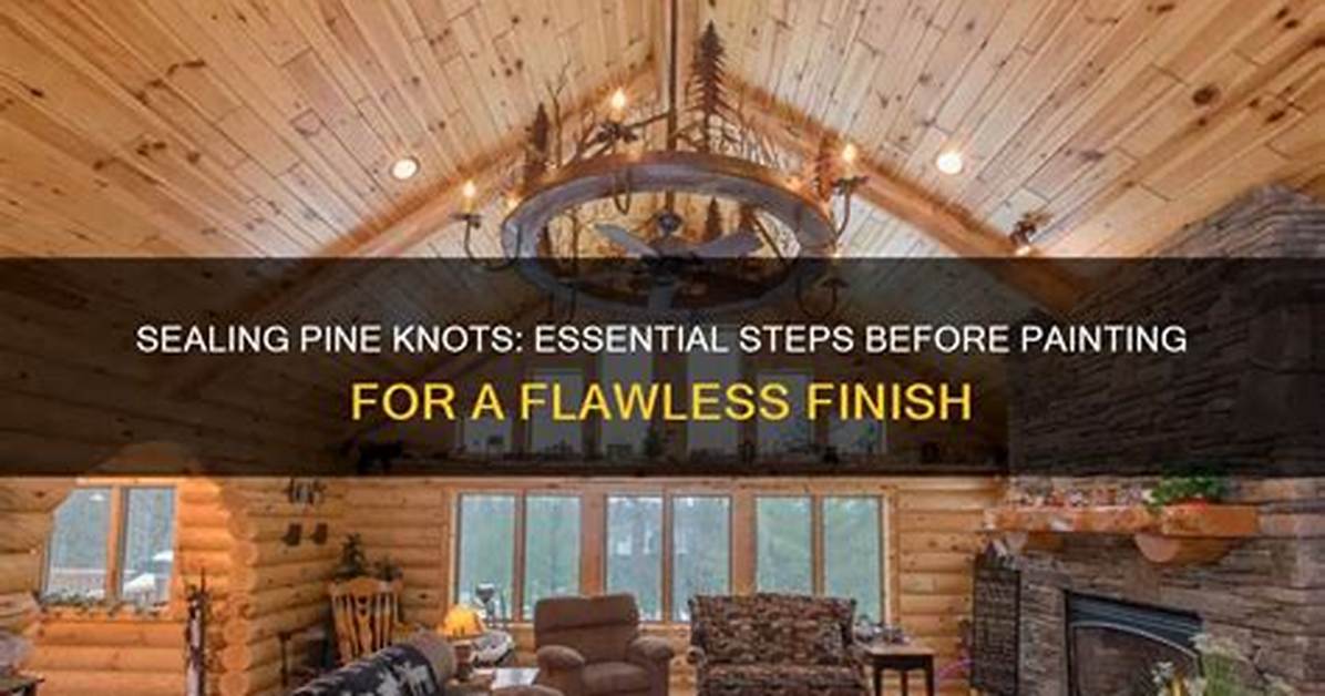 How to Seal Pine Knots for Painting