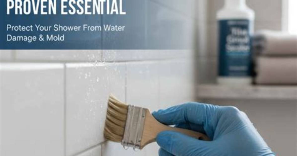 How to Seal Shower Tile