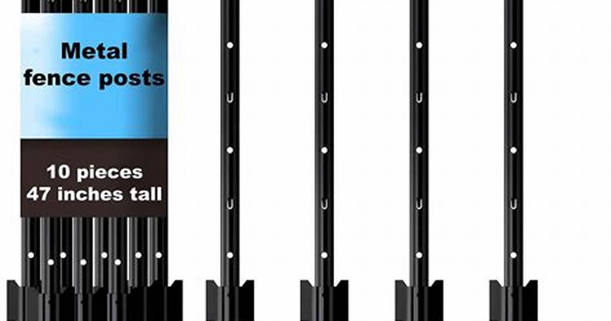 How to Set Metal Posts In
